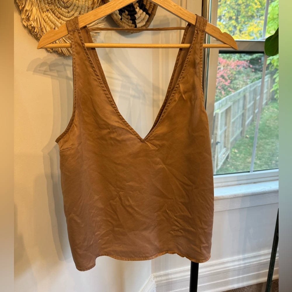 Lunya silk sleep set shorts & tank size L
